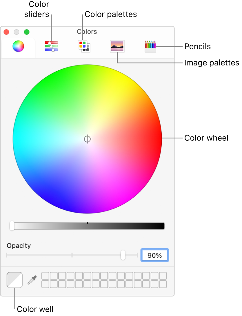 make custom color scheme on word for mac